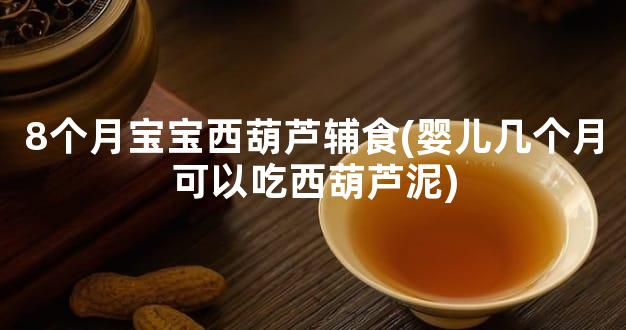 8个月宝宝西葫芦辅食(婴儿几个月可以吃西葫芦泥)