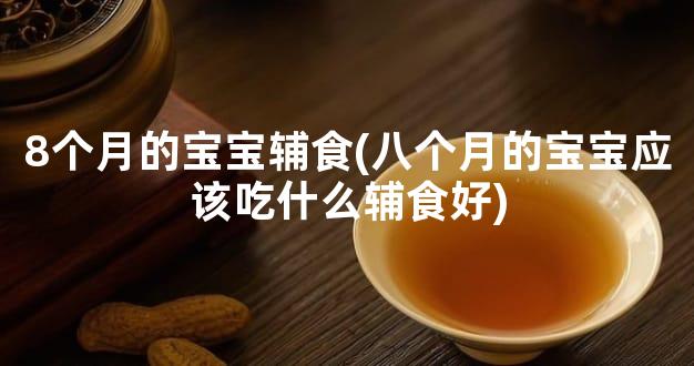 8个月的宝宝辅食(八个月的宝宝应该吃什么辅食好)