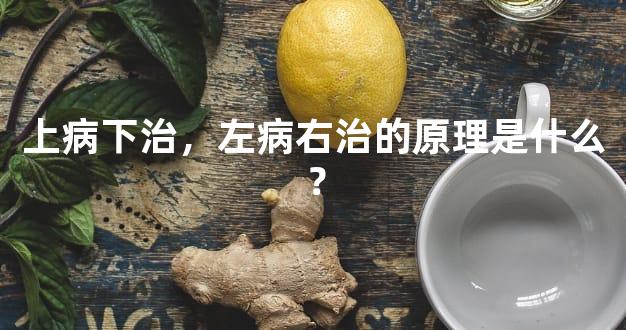 上病下治，左病右治的原理是什么？