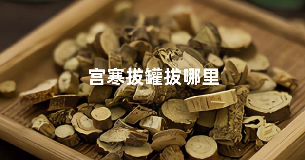 宫寒拔罐拔哪里