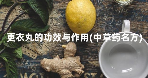 更衣丸的功效与作用(中草药名方)