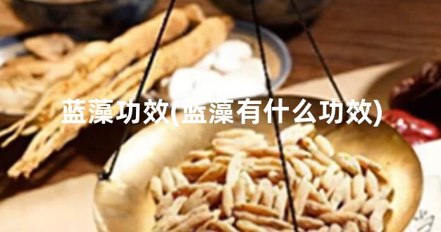 蓝藻功效(蓝藻有什么功效)