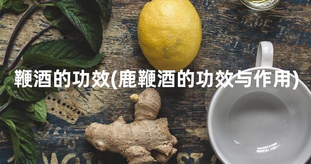 鞭酒的功效(鹿鞭酒的功效与作用)